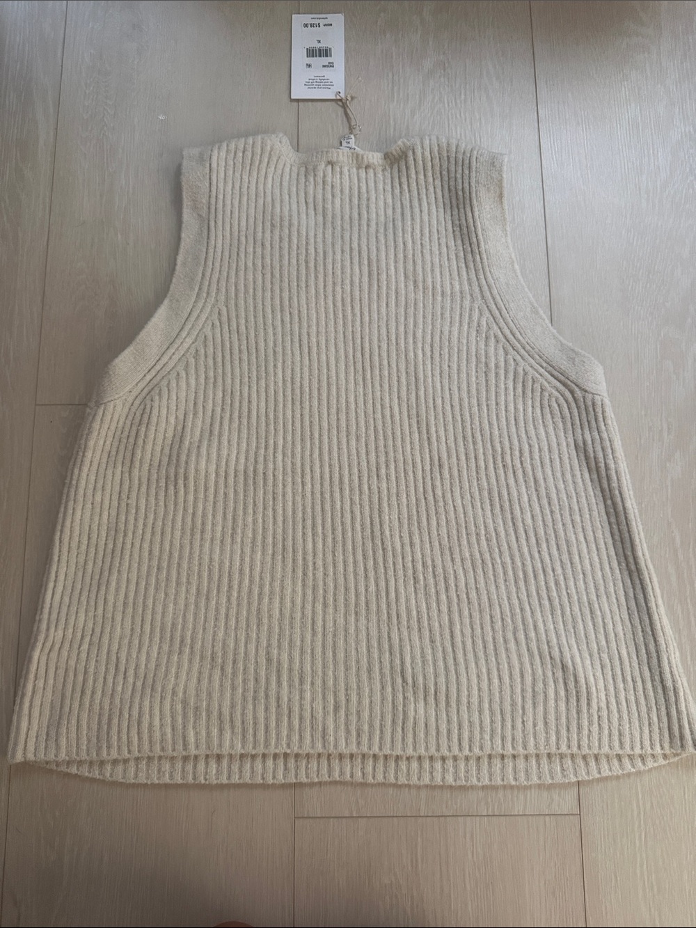 Splendid Set Cashmere Blend Ribbed Tank & Wide Leg Pants - Picture 8 of 16